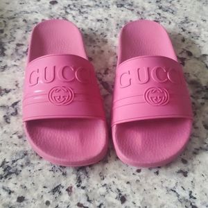 Pink Gucci Sandals
